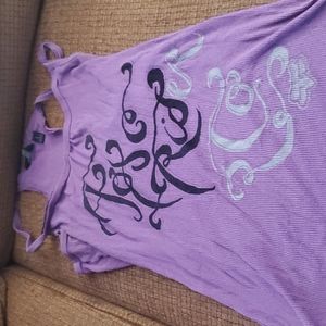 Purple tank large